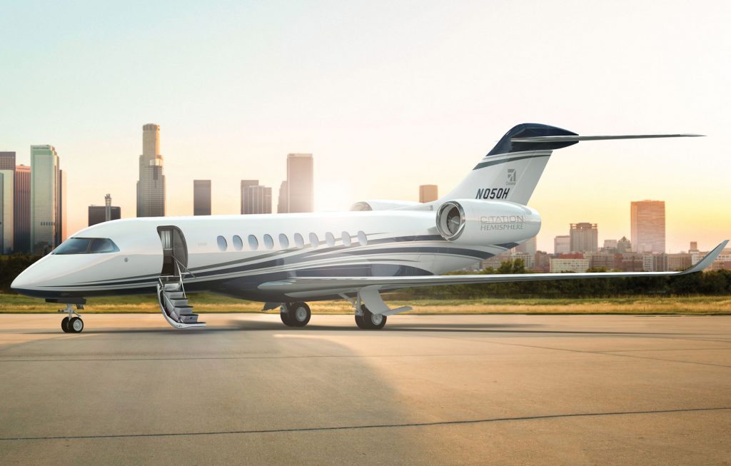 Kentucky Cessna Citation Hemisphere Charter