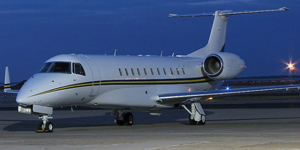 Embraer Legacy 600 view for Kentucky charter