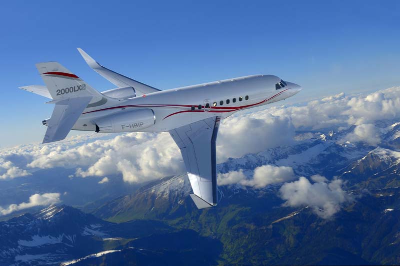 Kentucky Dassault Falcon 2000LXS Charter