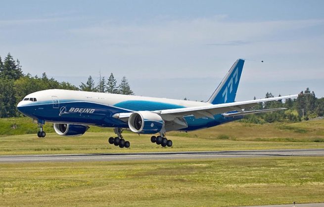 Boeing 777 Freighter cargo aircraft for Kentucky charter