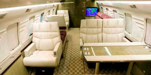 Bombardier Challenger 600 view for Kentucky charter