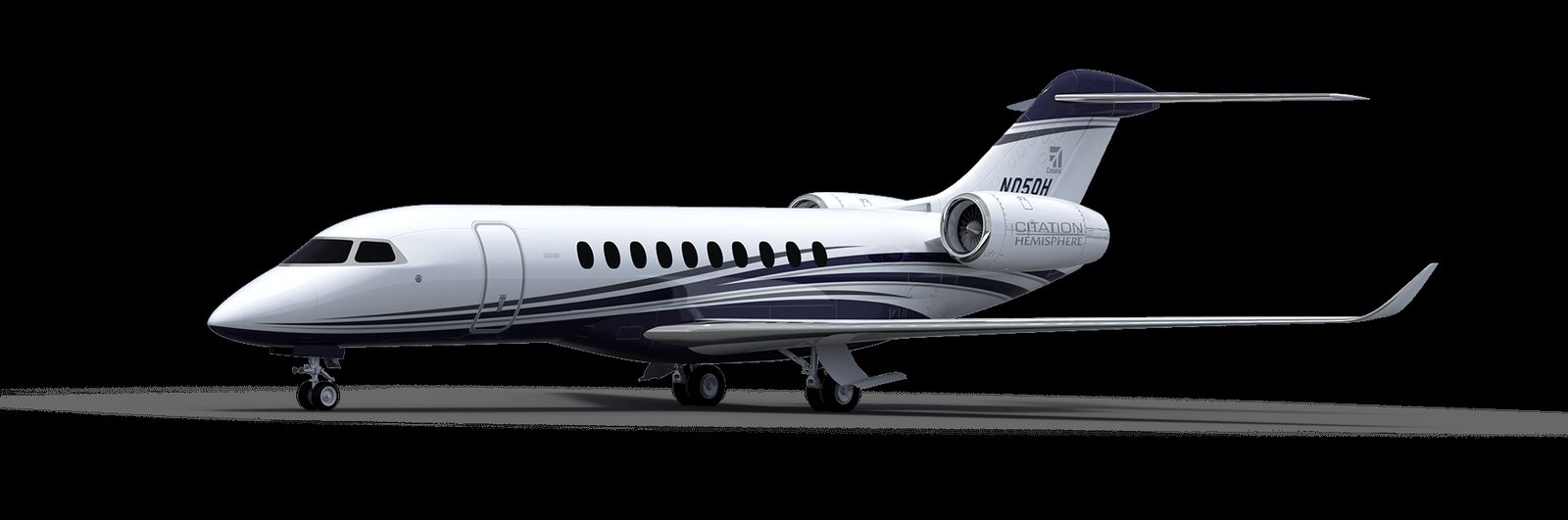 Cessna Citation Hemisphere view for Kentucky charter